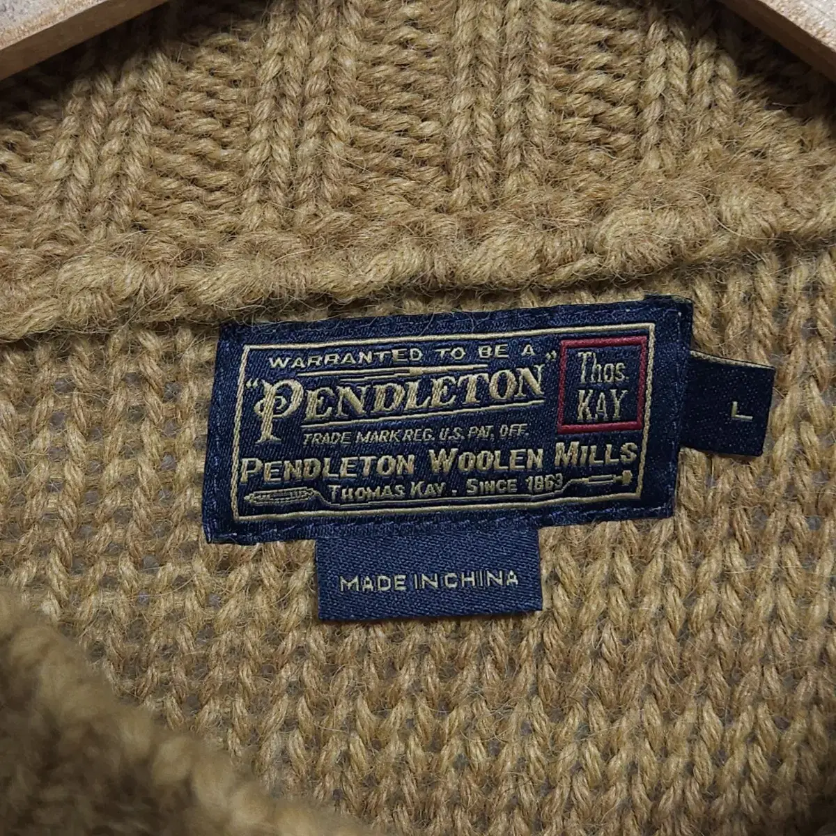 [남성105]PENDLETON 펜들턴 알파카 니트