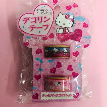 2010년 제작 레어 헬로키티 데코린 테이프 해피리나 컬렉션