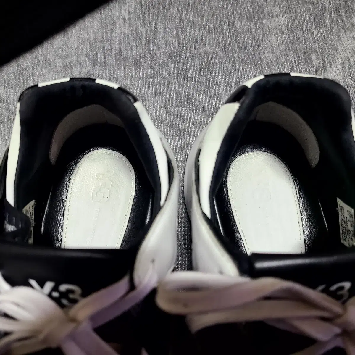 Y-3 qr run 와이쓰리 런 빈티지 화이트정품 265 요지야마모토y3