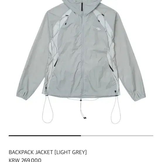 산산기어 24ss backpack jacket 3 size