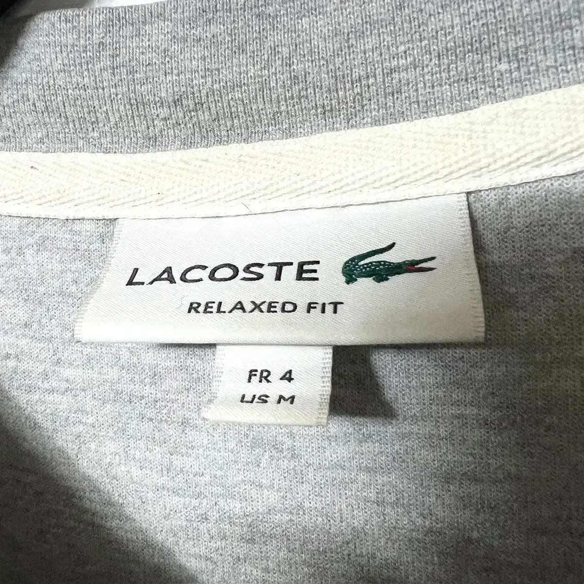 [L,100]라코스테 빅로고 맨투맨 lacoste