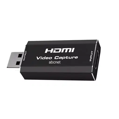 외장형 USB2.0 비디오 HDMI 캡처보드 블랙