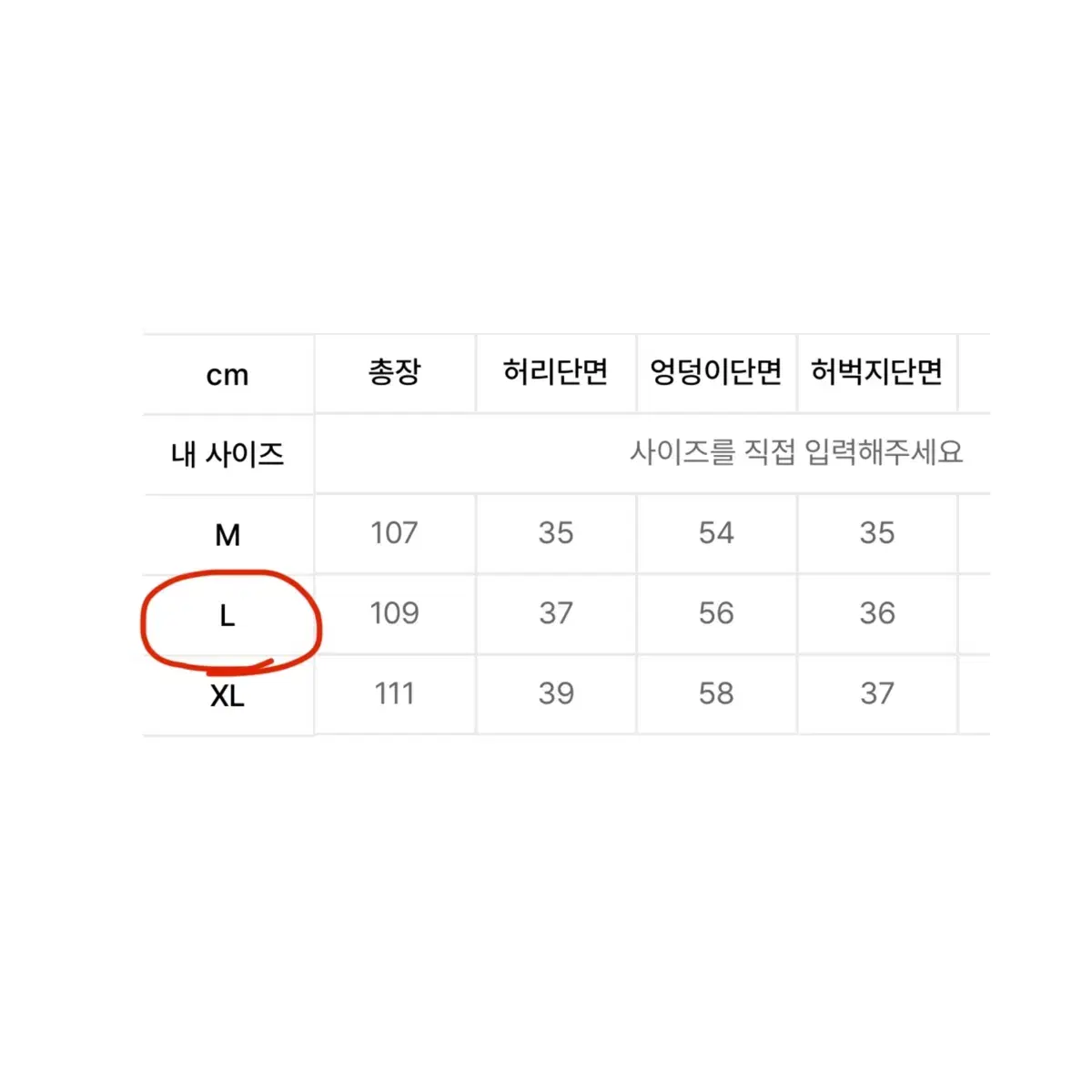 [L] 글랙 바이커 데님팬츠