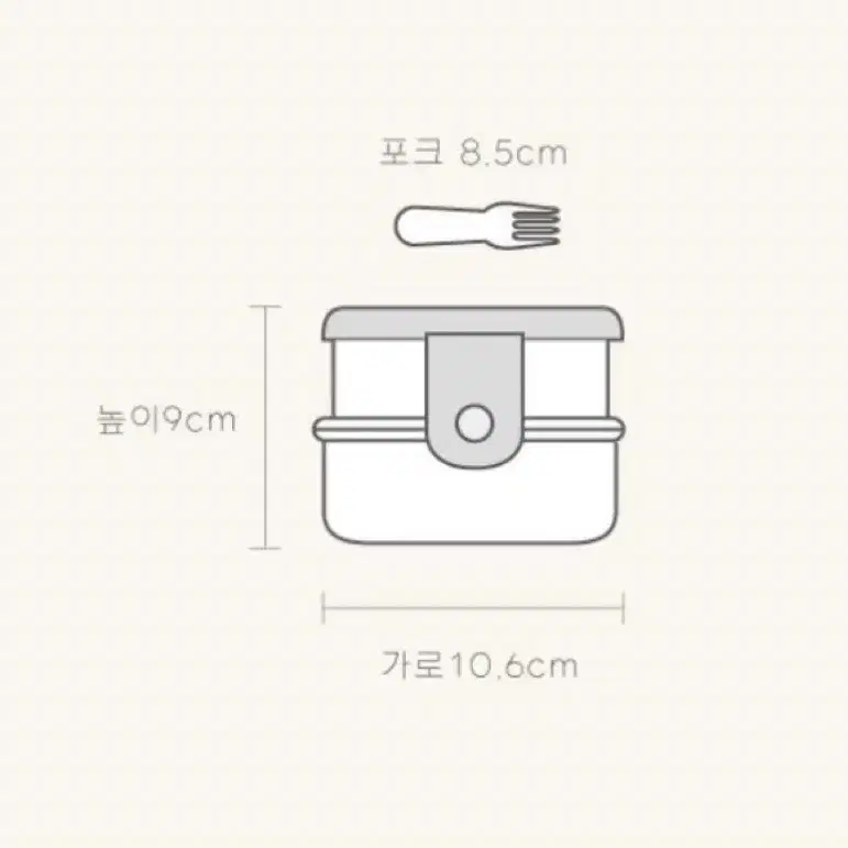 [정품]산리오 아이콘 원형 2단 도시락(마멜 시나 쿠로 키티 포차)