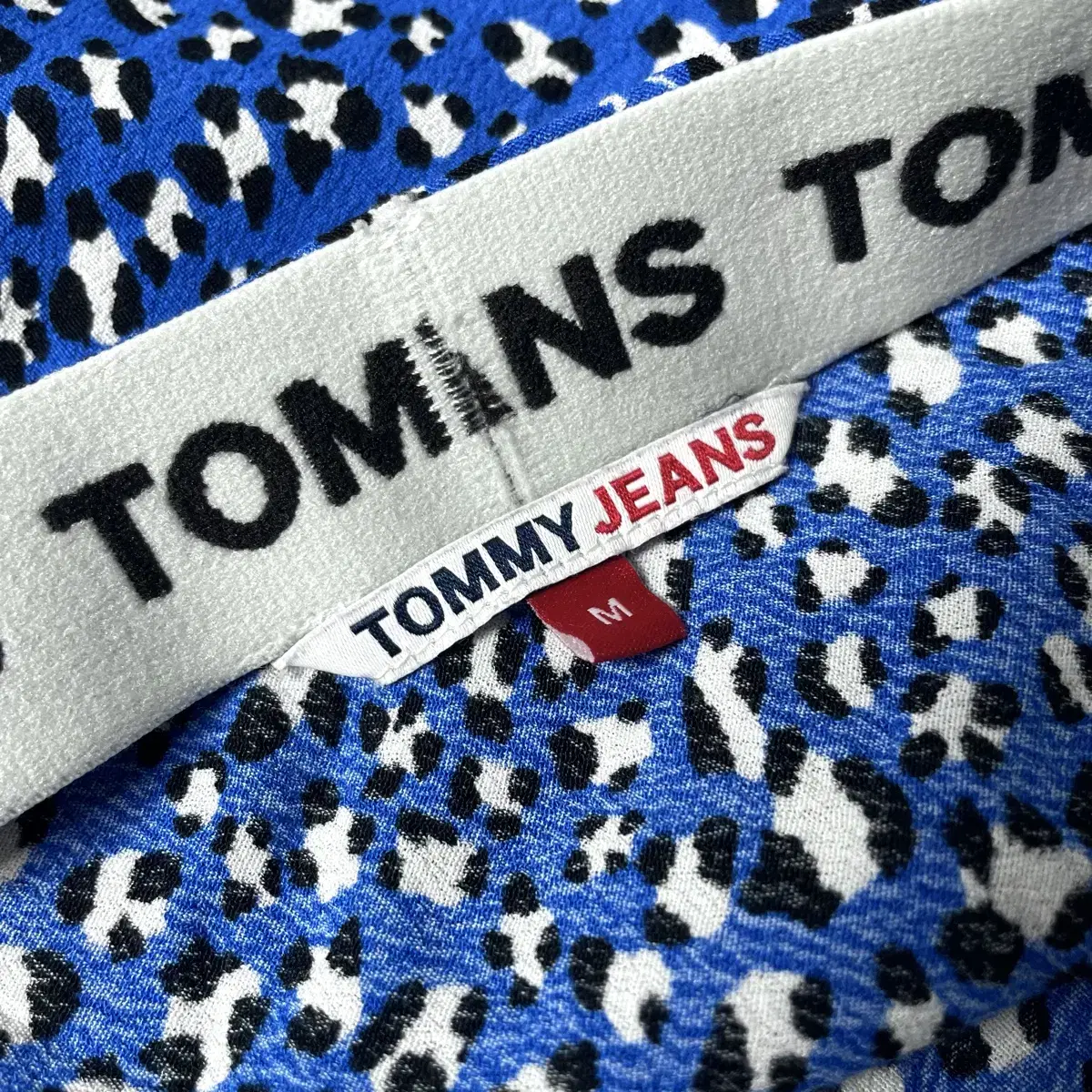 TOMMY 타미힐피거 여성 밴딩 쉬폰 스커트