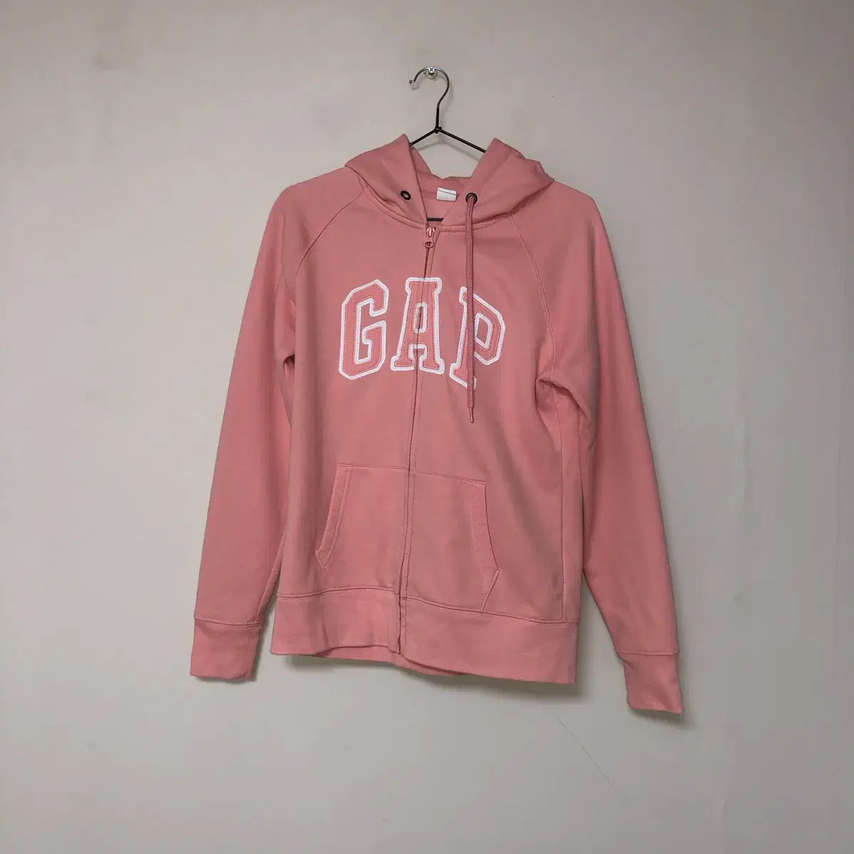 Vintage Gap peach hood zip up