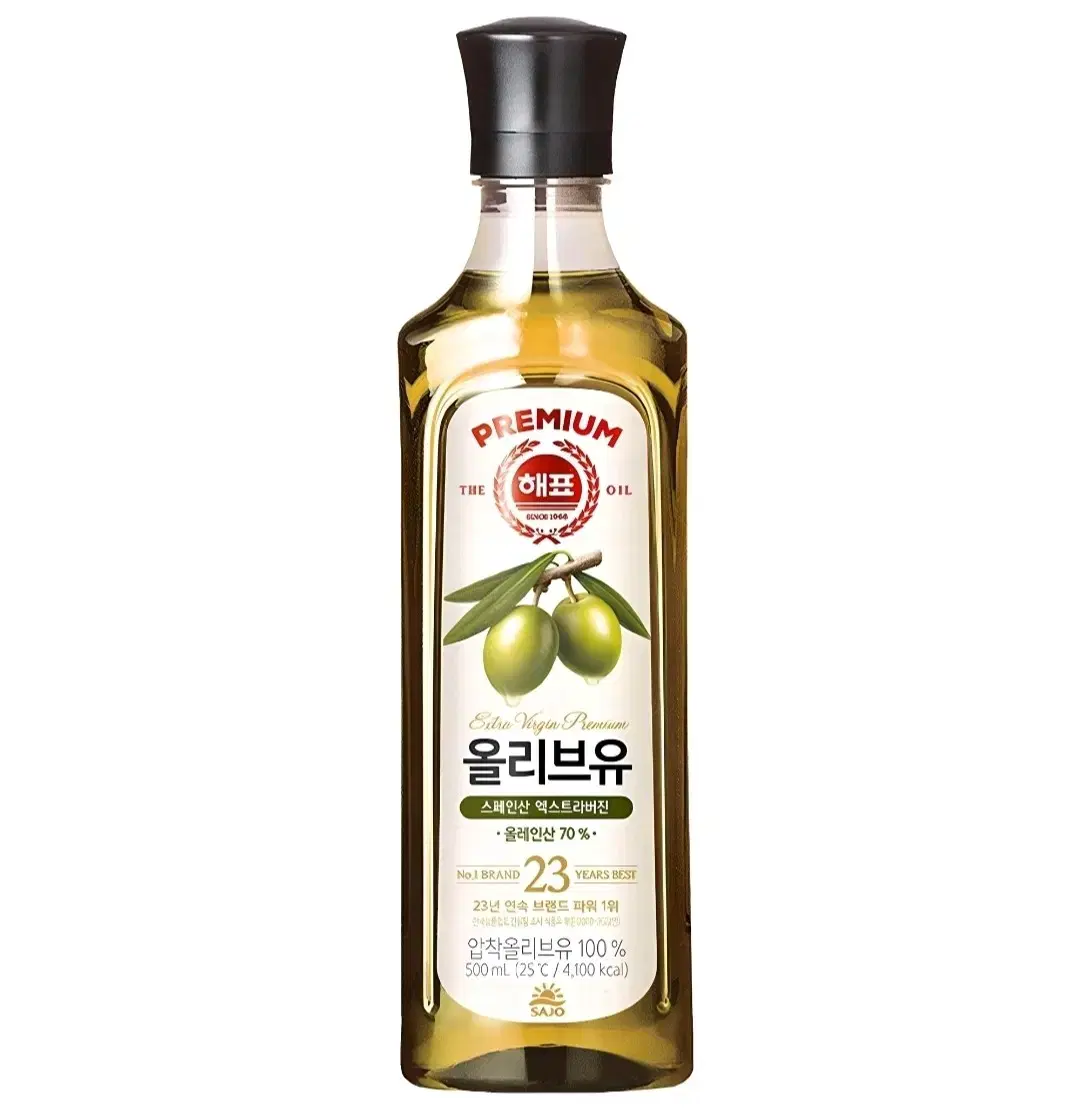 해표 압착 올리브유 500ml