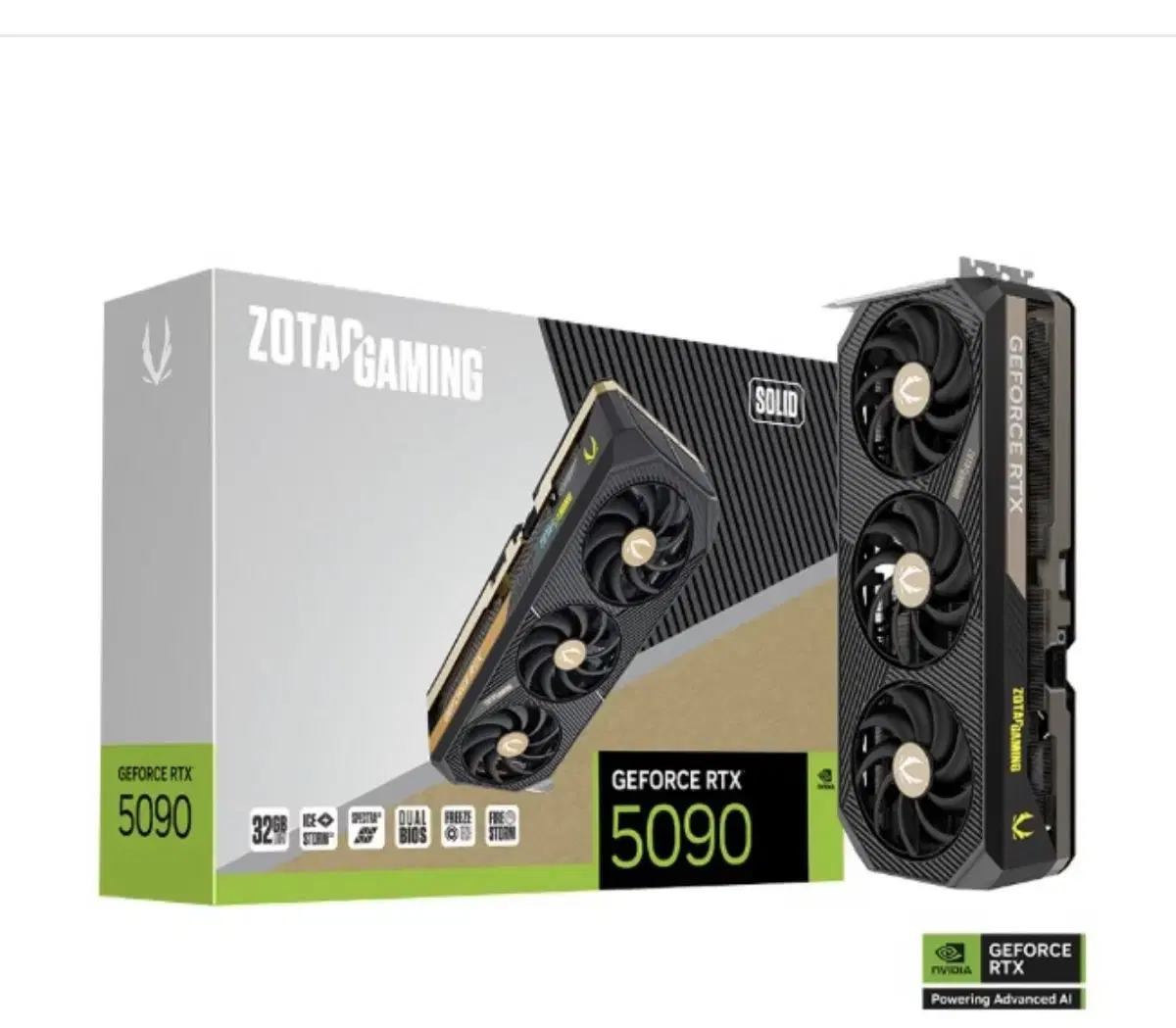 ZOTAC GAMING 지포스 RTX 5090 SOLID