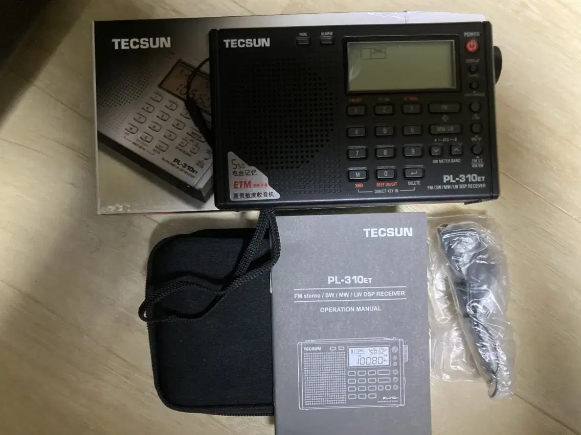 TECSUN PL-310ET FM/AM/MW/LW/SW DSP 단파라디오