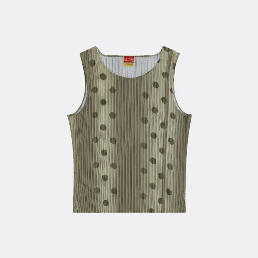 사파리스팟 1/2 CLEF DOT PLEATS SLEEVELESS-BE