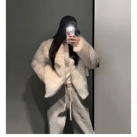 구즈 페이크 퍼 fake fur 15 숄카라