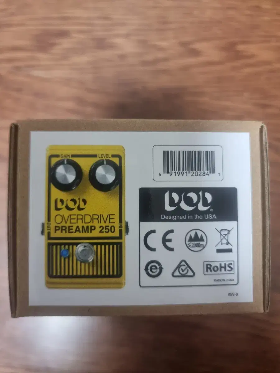 DOD OVERDRIVE PREAMP 250 기타 이펙터