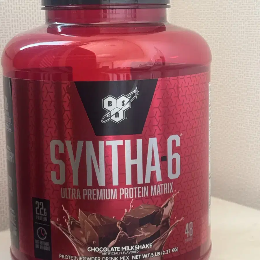 BSN SYNTHA-6 초콜릿 밀크쉐이크 2.27kg 프로틴