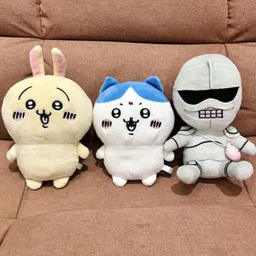 치이카와 (먼작귀) 하치와레-토끼-갑옷씨 봉제 인형 3종 세트