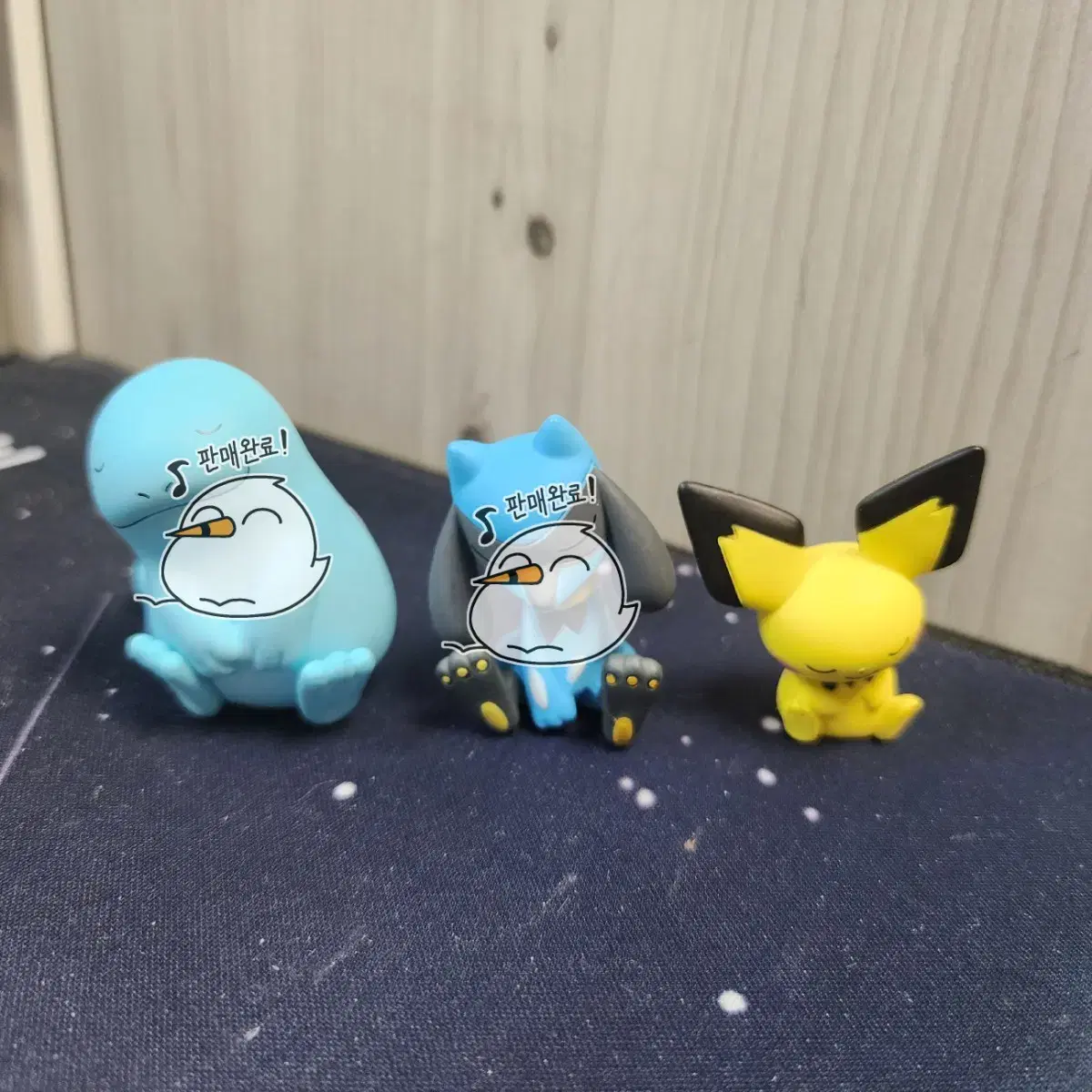 Pokémon Poke Ball Series Nuo, Rio, and Pichu Gacha