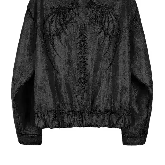 구매)본네 Embroidered jacket Balck 레더 자켓 블랙