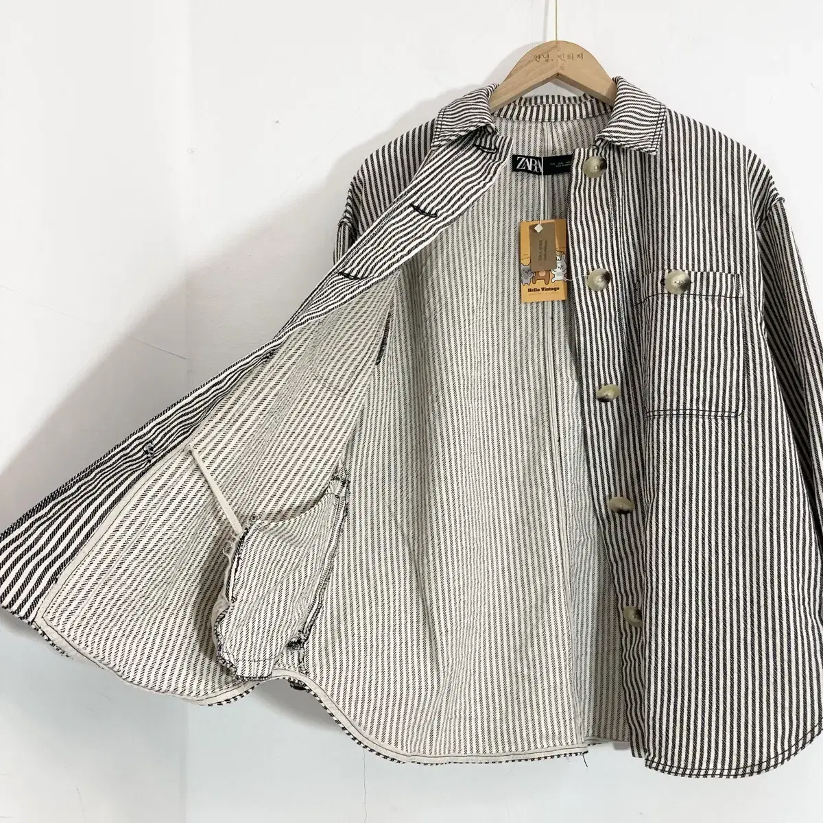 자라 스트라이프 셔츠 L(100) ZARA Stripe Shirt