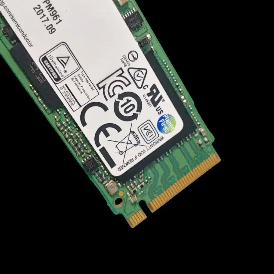 삼성전자 PM961 M.2 NVMe 256GB SSD (상태좋음)