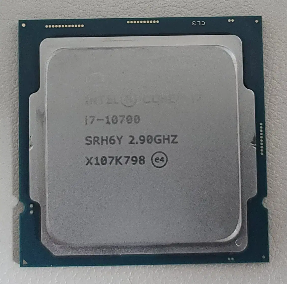 인텔 i7-10700(정품) cpu 판매합니다.