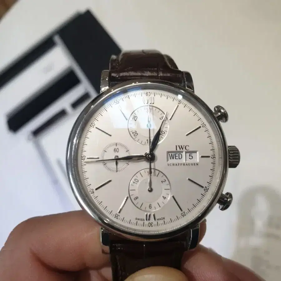 iwc 포르토피노 크로노그래프