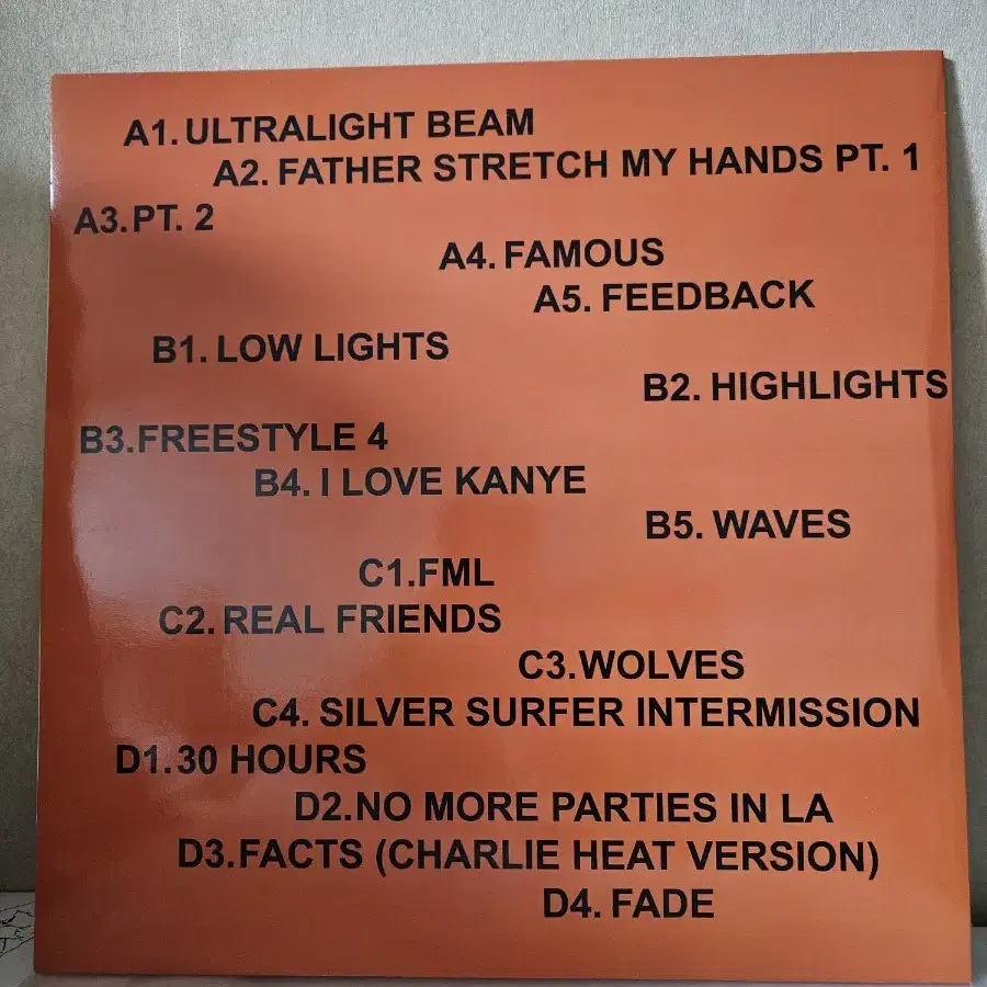 kanye west tlop 부틀렉 lp