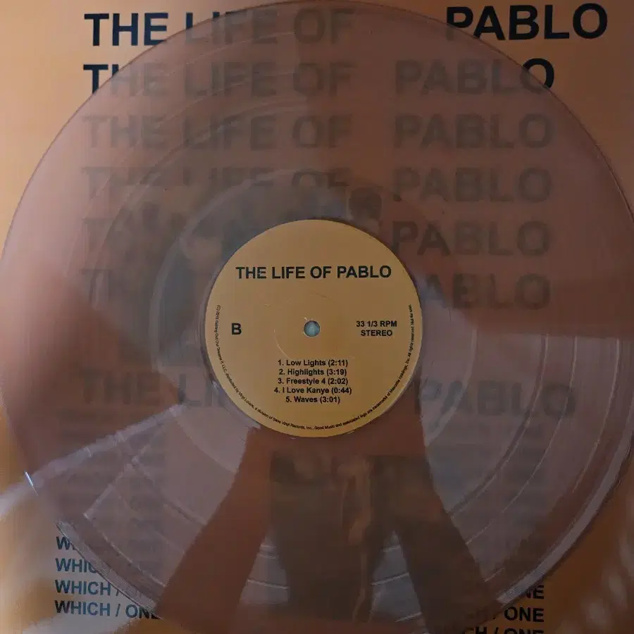 kanye west tlop 부틀렉 lp