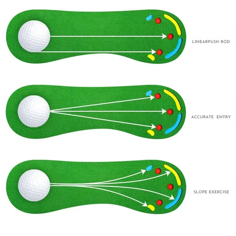 골프 퍼트 퍼팅 훈련 연습 매트 매트리스 실내외