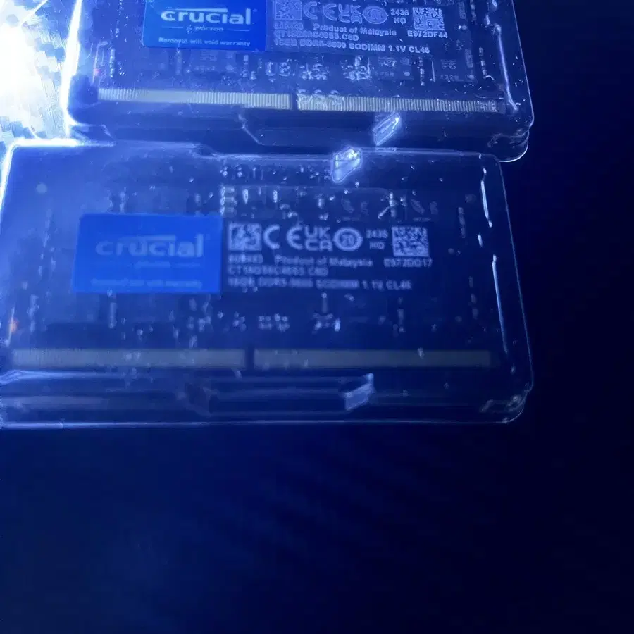 마이크론 노트북 램 ddr5-5600 32기가(16*2) 직거래만