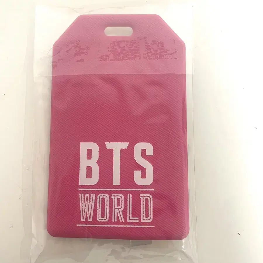 미개봉) bts world 정국 네임택 포카 특전