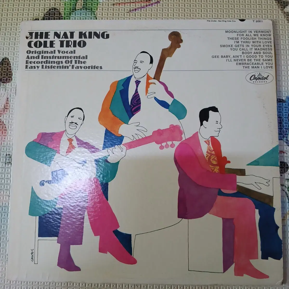 Lp중고 NAT KING COLE TRIO 음반 판매합니다.