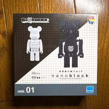 [레어]베어브릭 나노블록 BE @RBRICK x nanoblock