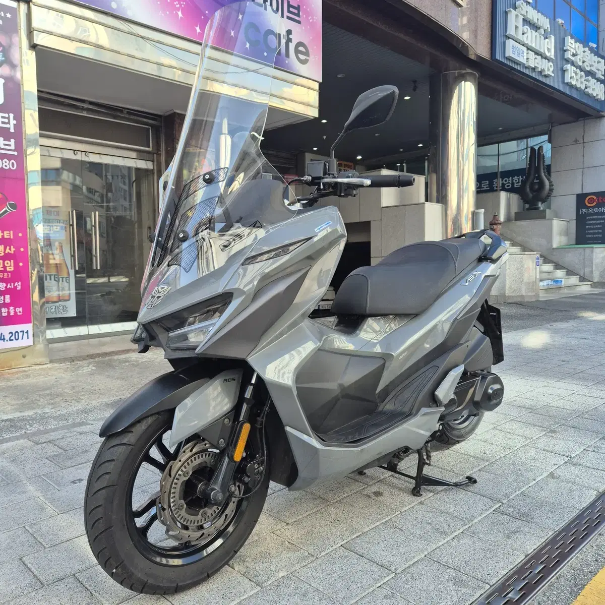 부산 센터판 S급 SYM VSX125 판매합니다.