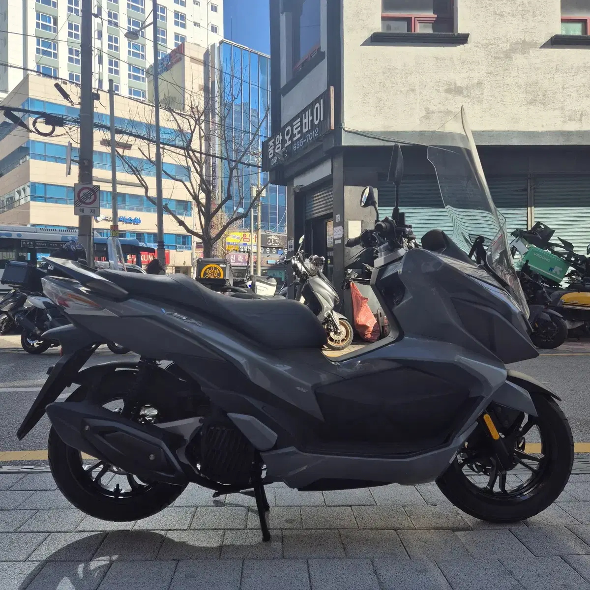 부산 센터판 S급 SYM VSX125 판매합니다.