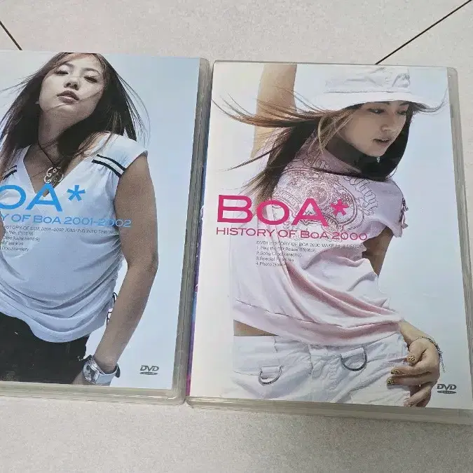 보아 DVD 히스토리 2000-2002 2장 일괄