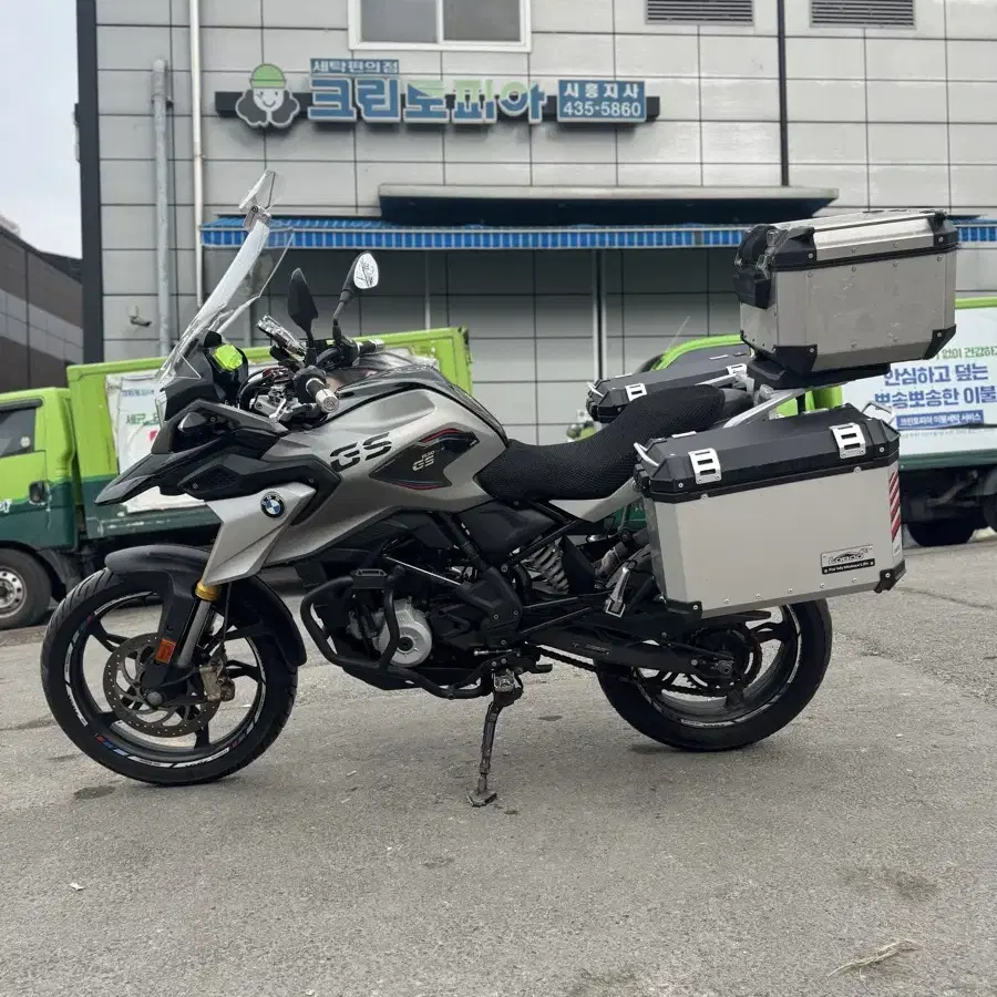 아크라포빅 구변! BMW g310gs 18년식 LOBOO삼박스 판매합니다