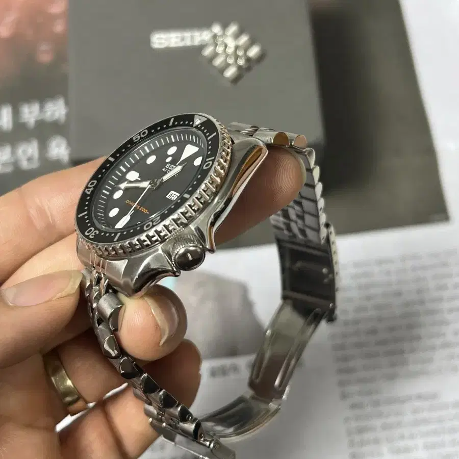 세이코 다이버 오토매틱 skx007