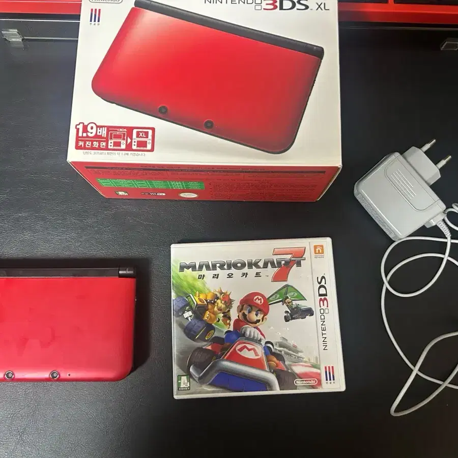 (닌텐도) 3DS XL(박스 보유) + 마리오카트7 판매합니다