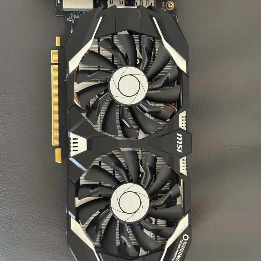 MSI 지포스 GTX1060 (3G) 그래픽카드