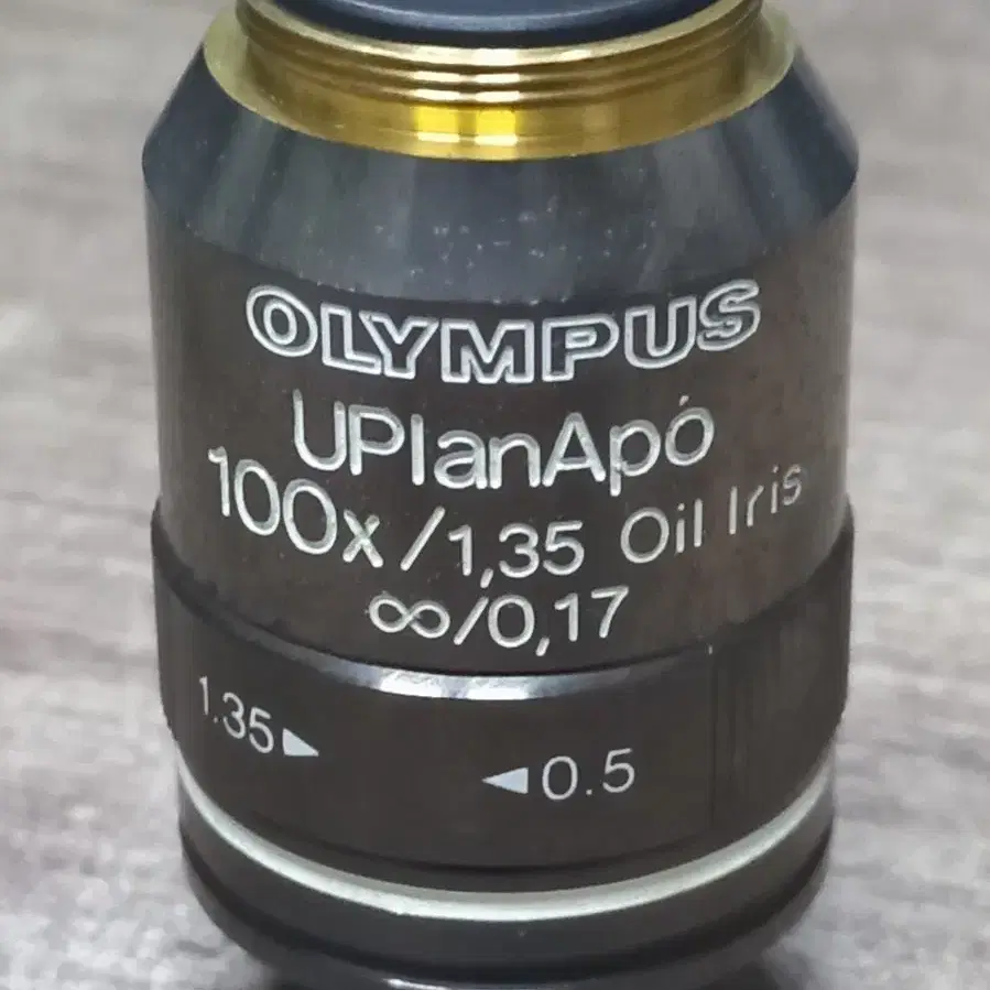 현미경 대물렌즈OLYMPUS UPlanApo 100X oil Iris