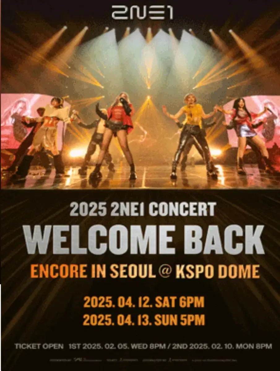 투애니원 콘서트 2ne1 첫콘 f4