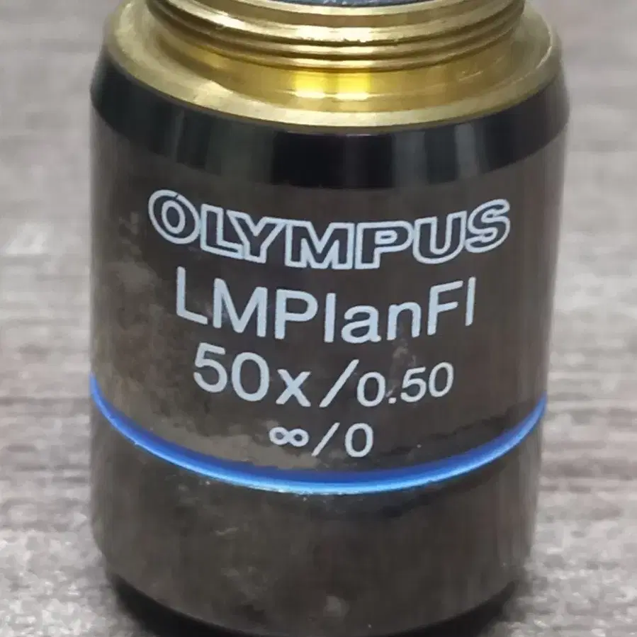 OLYMPUS 현미경 대물렌즈 LMPlanFl 50X/0.50