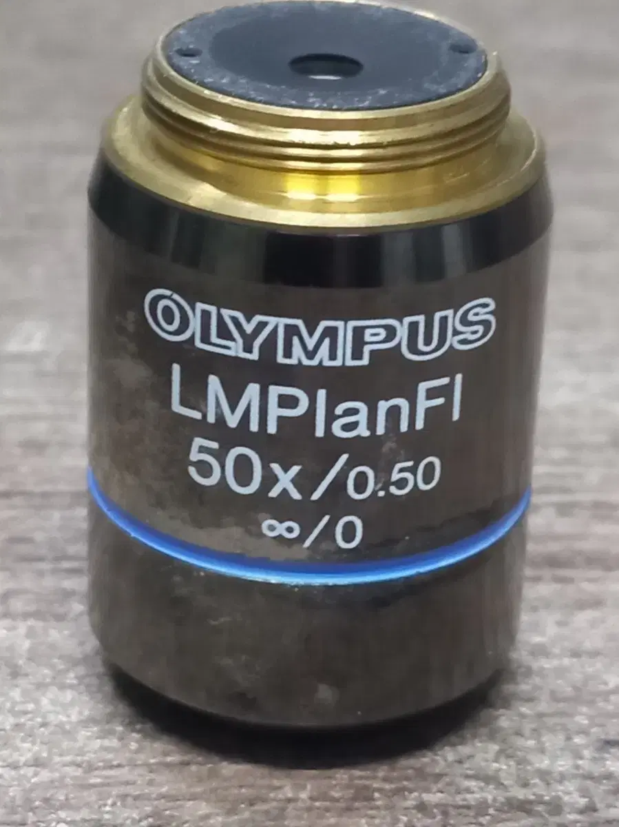 OLYMPUS 현미경 대물렌즈 LMPlanFl 50X/0.50