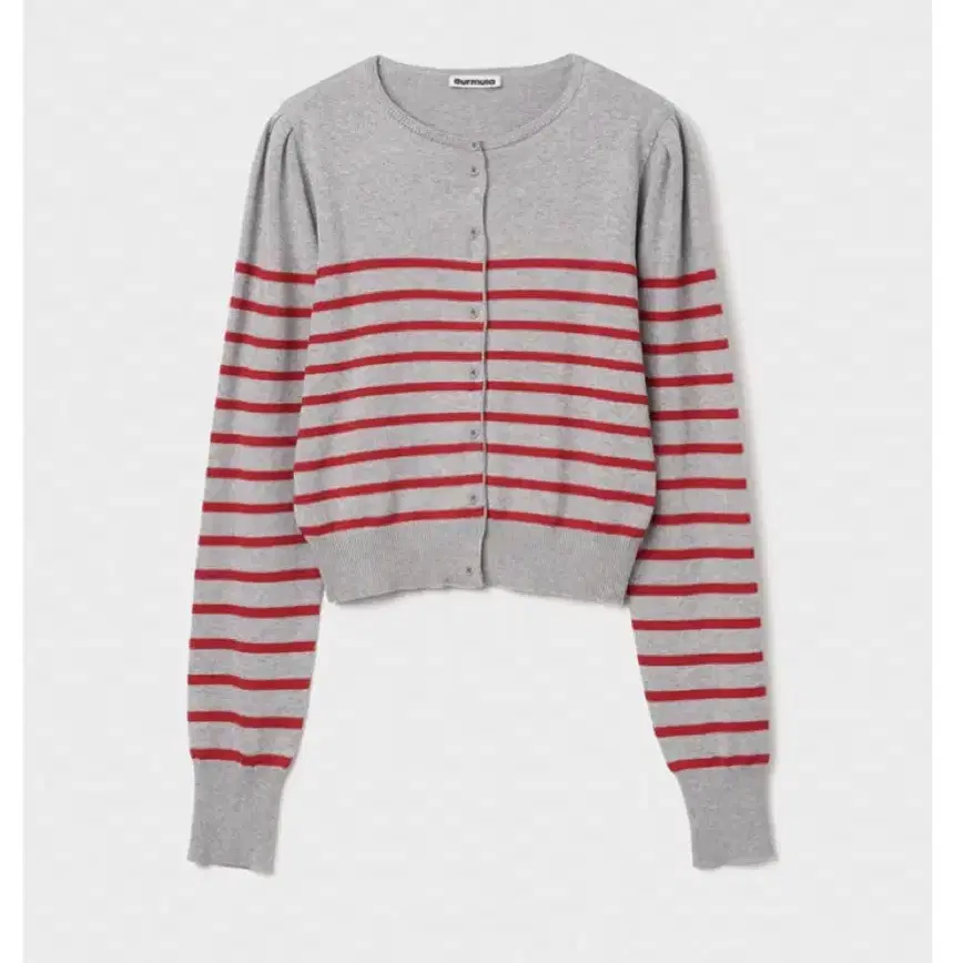 버뮬라 burmula stripe puff cardigan