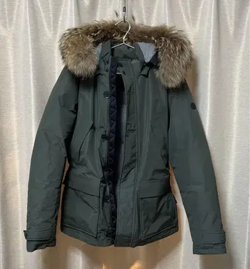 [새상품급]AT.P.CO 다운 패딩 퍼 포함 S사이즈