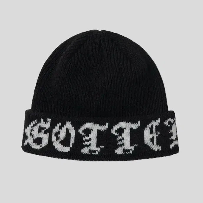 가터갤러리 비니 GOTTERGALLERY GOTHIC BEANIE_BK