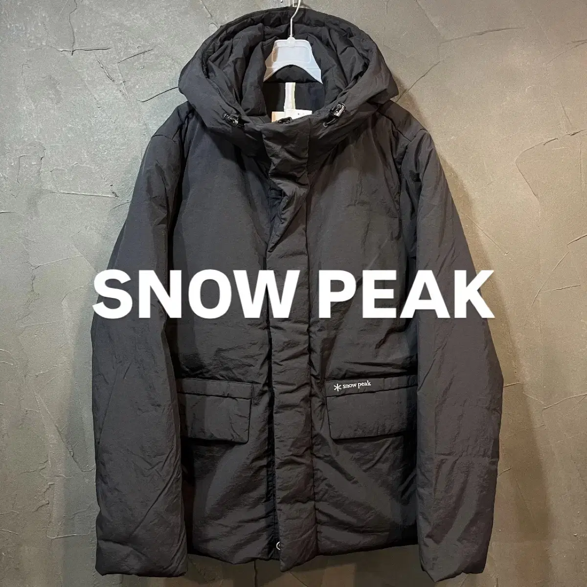 [L] SNOW PEAK 스노우피크 시티 캠퍼 패딩