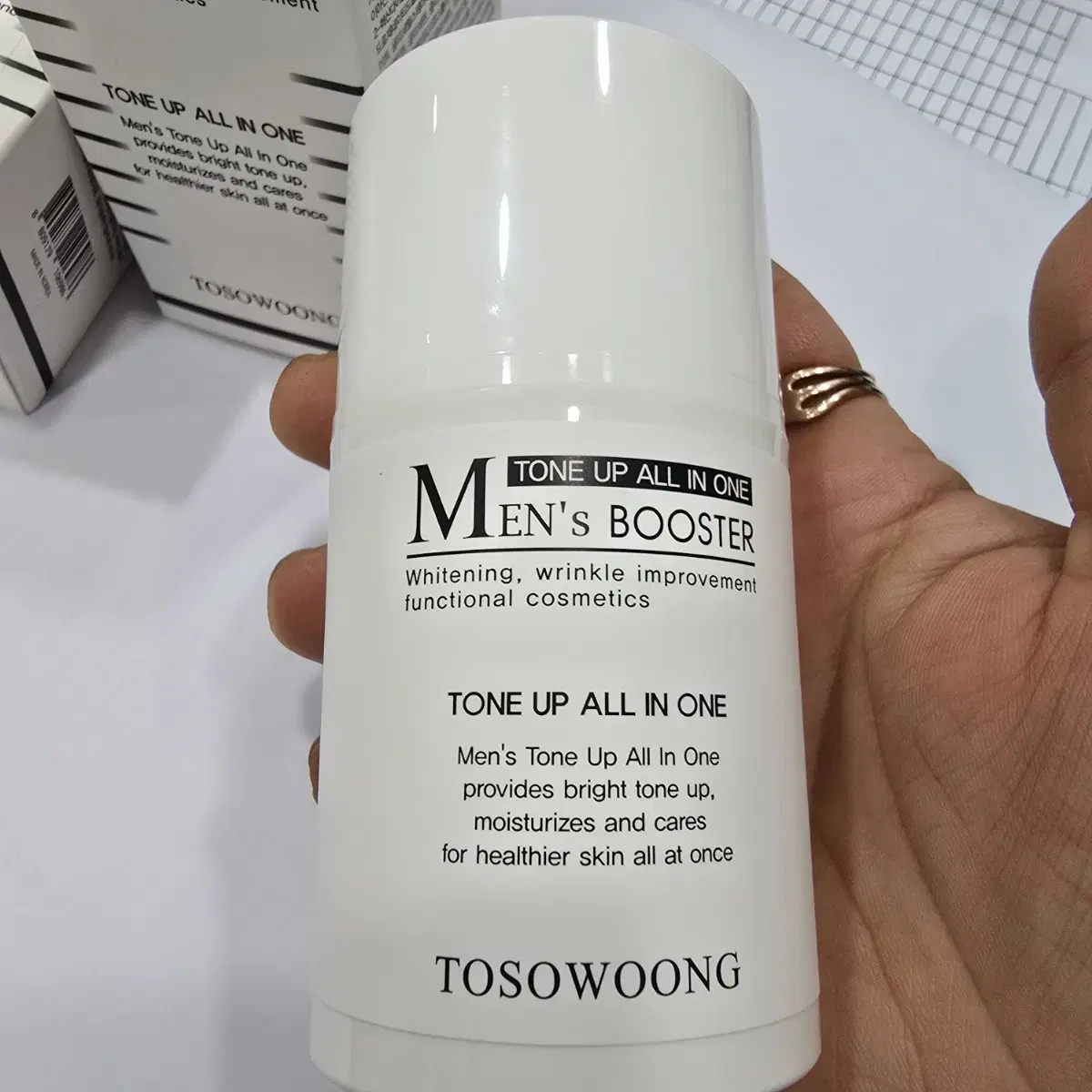 토소웅 멘즈부스터 톤업 올인원 50ml(1 개당)