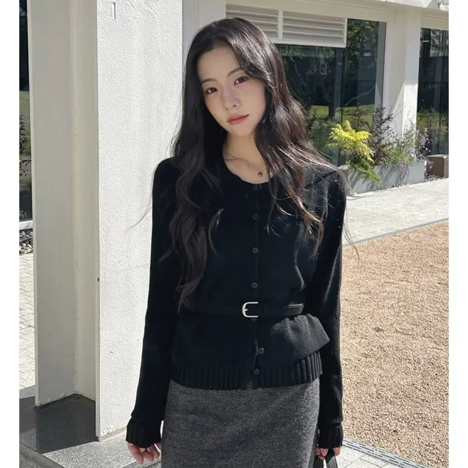 모노데일리 레이어드 카라니트