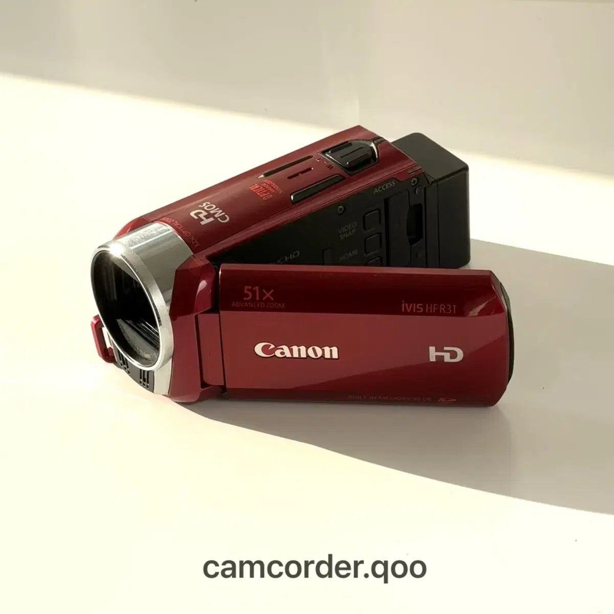 Canon IVIS HF R31 RED 캐논 캠코더 풀박스