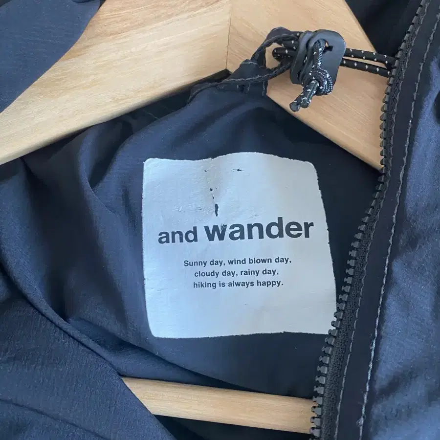 앤드원더 자켓 and wander